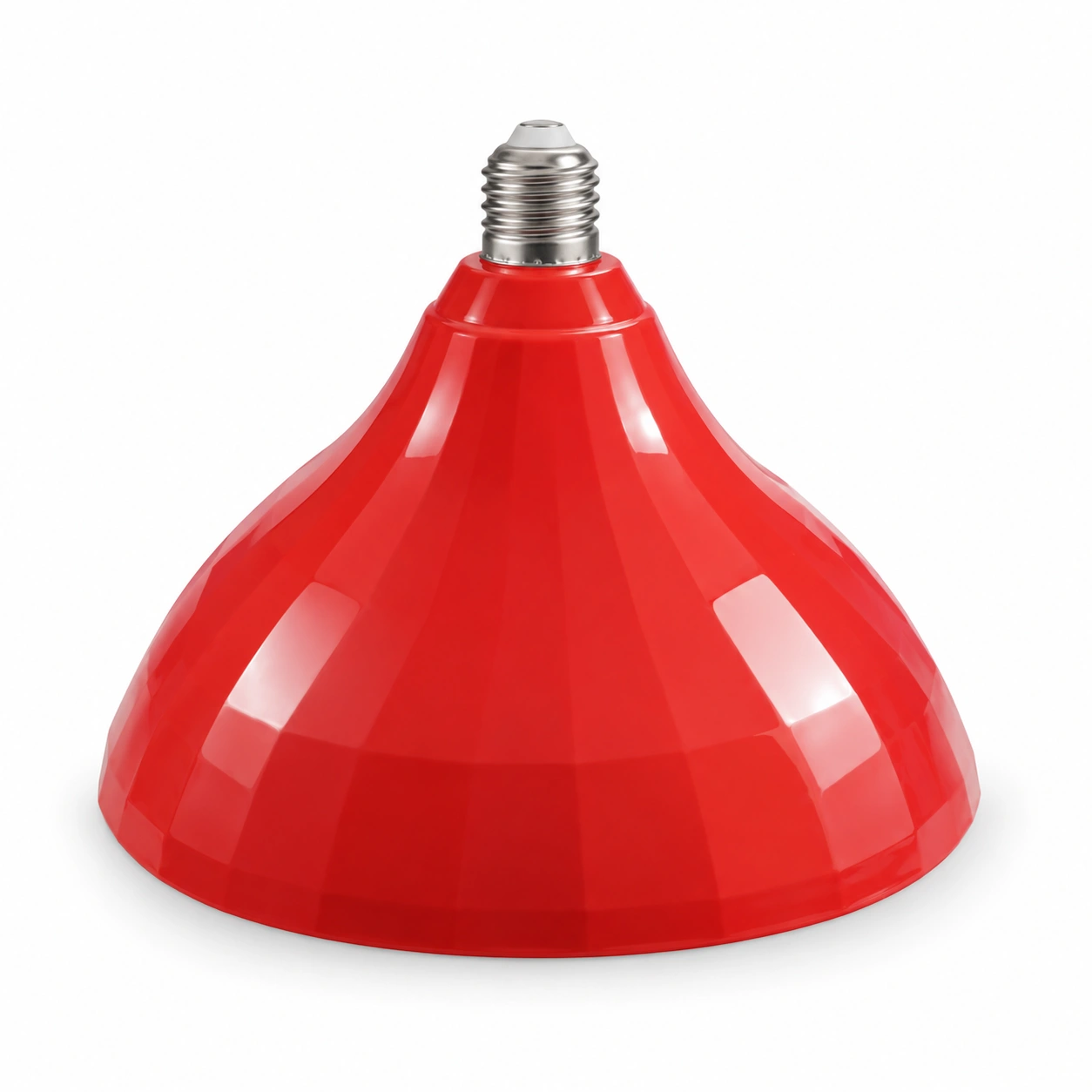 Ledolet Umbrella 40W E27 Kırmızı Kasa 4000K Doğal Beyaz LED Armatür