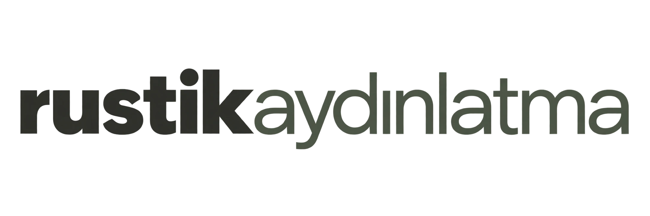 Rustik Aydınlatma